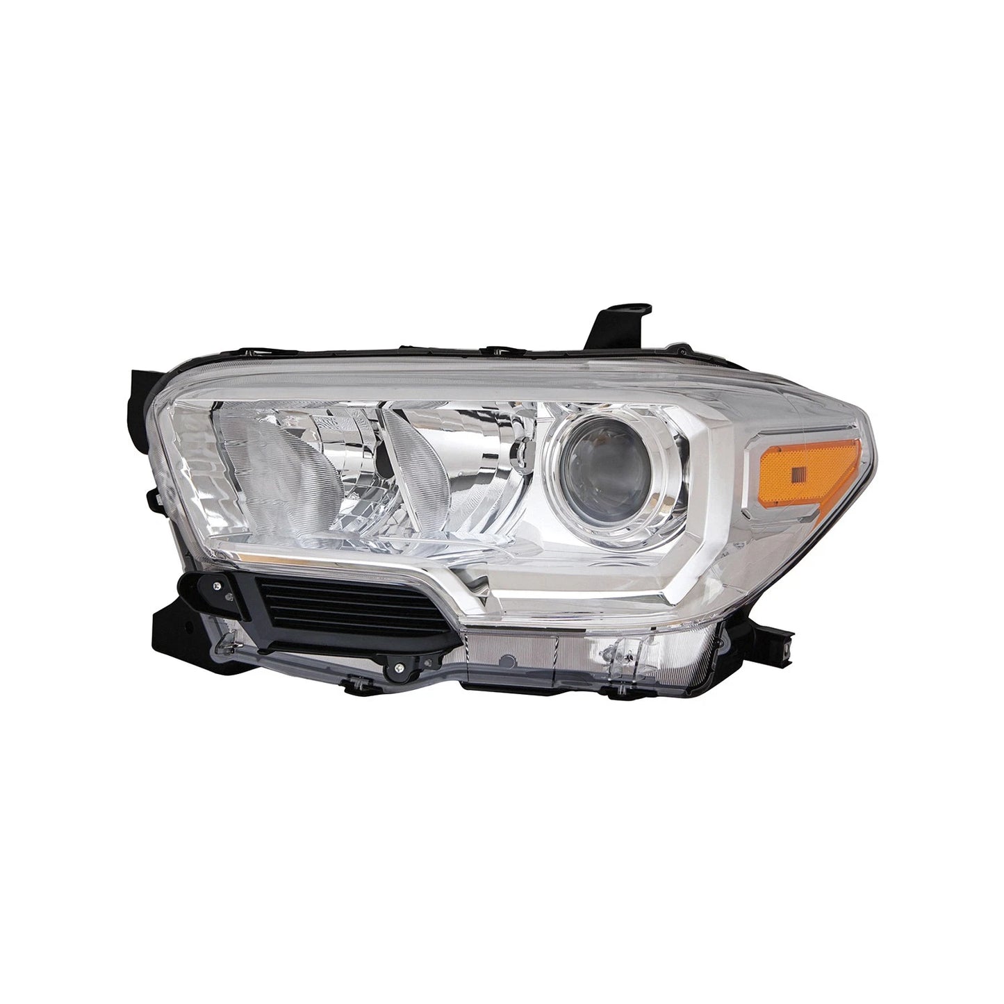 Replacement Driver Side Halogen Headlight Assembly w/o LED Daytime Running Lamp
