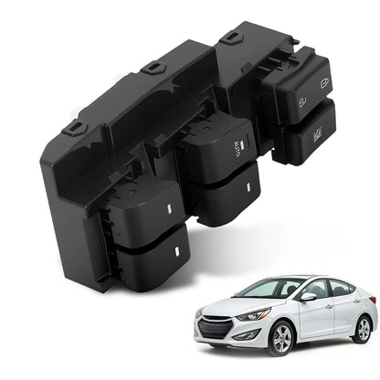 Front Left Master Power Window Switch for Hyundai Elantra (2017–2020)