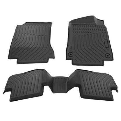 Black Rubber Carpet Floor Mats for Mercedes-Benz GLA250/GLA45 AMG (2015–2020)