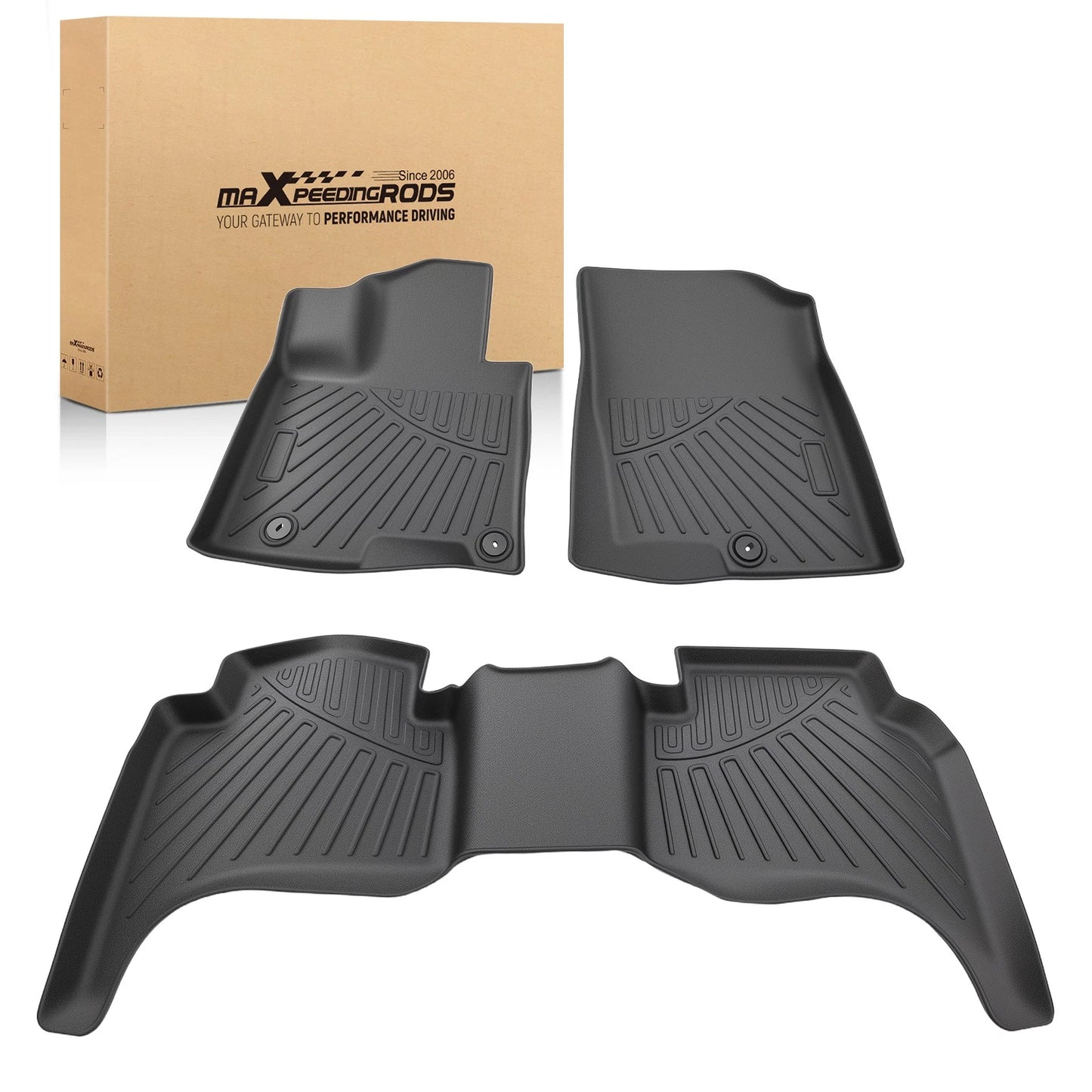 Floor Mats for Hyundai Santa Cruz (2022–2025 TPE) Anti-Slip Liners