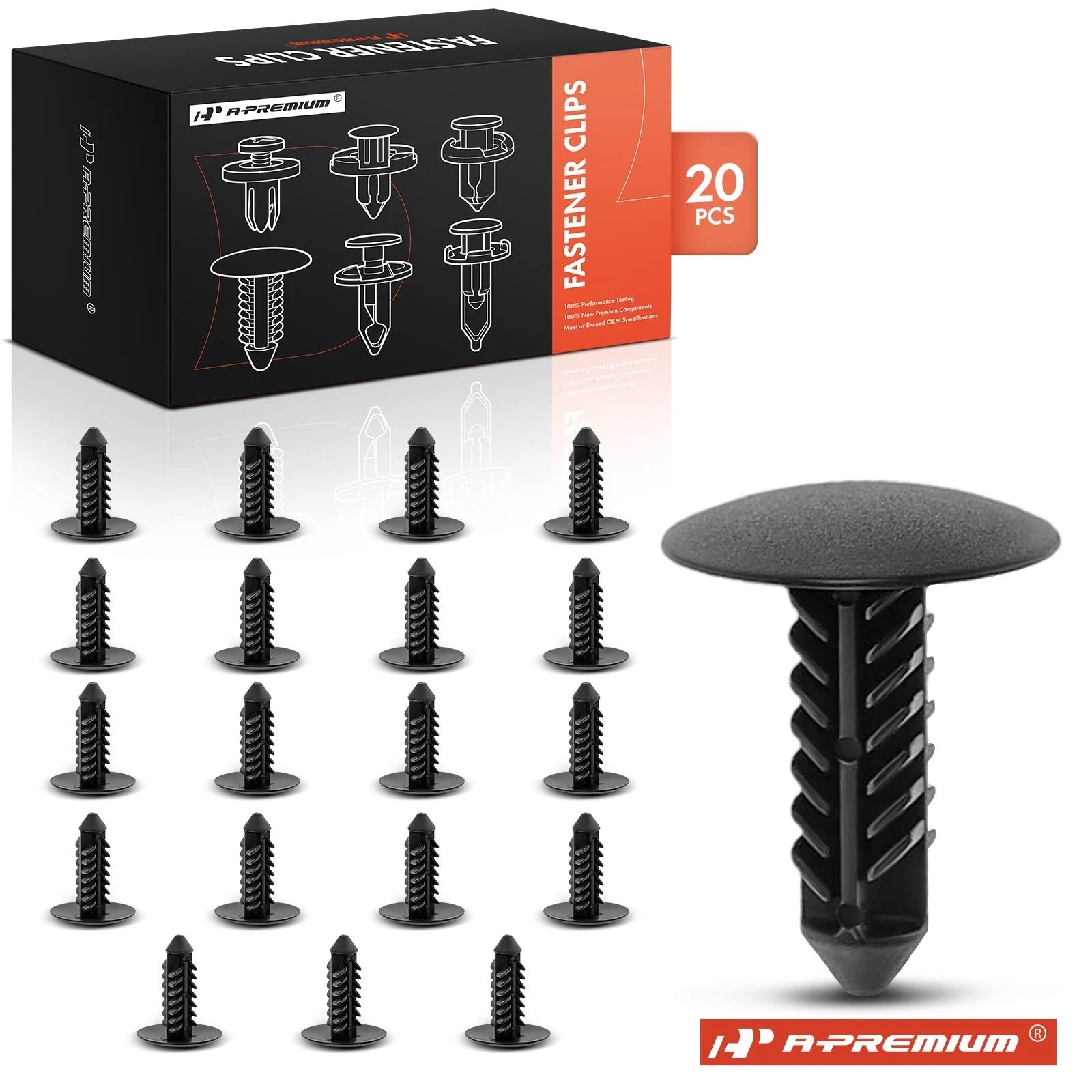 20Pcs Fender Liner Splash Shield Retainer Clips for Chevy GMC