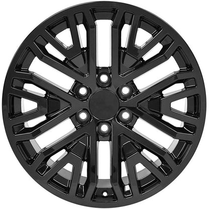 20in Gloss Black Wheel Replacement for 2003-2014 GMC Savana 1500