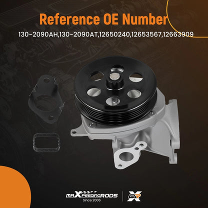 Coolant Water Pump Assembly for GMC Canyon 2.5L (2015–2019)