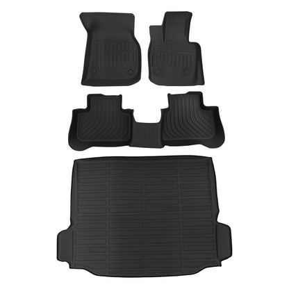 All-Weather TPE Rubber Floor Mats for BMW X3 (2019–2024)