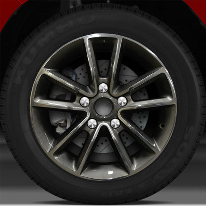 17x6.5 Factory Wheel (Hyper Bright Smoked Silver) for 2013-2015 Dodge Journey