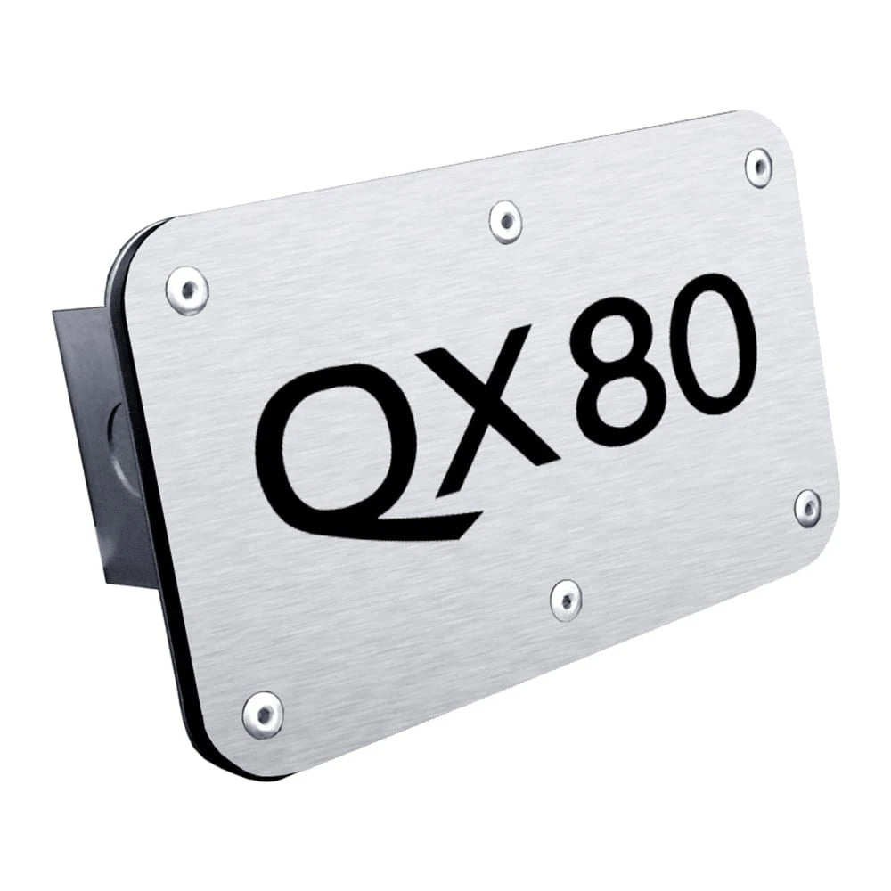 Brushed Class 3 Trailer Hitch Plug for Infiniti QX80 T.QX80.S