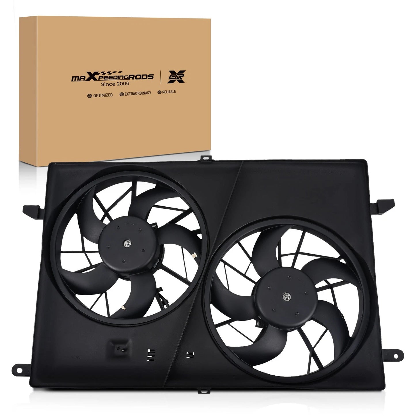 Cooling Fan Radiator Condenser for GMC Acadia for Buick Enclave (2007–2017)