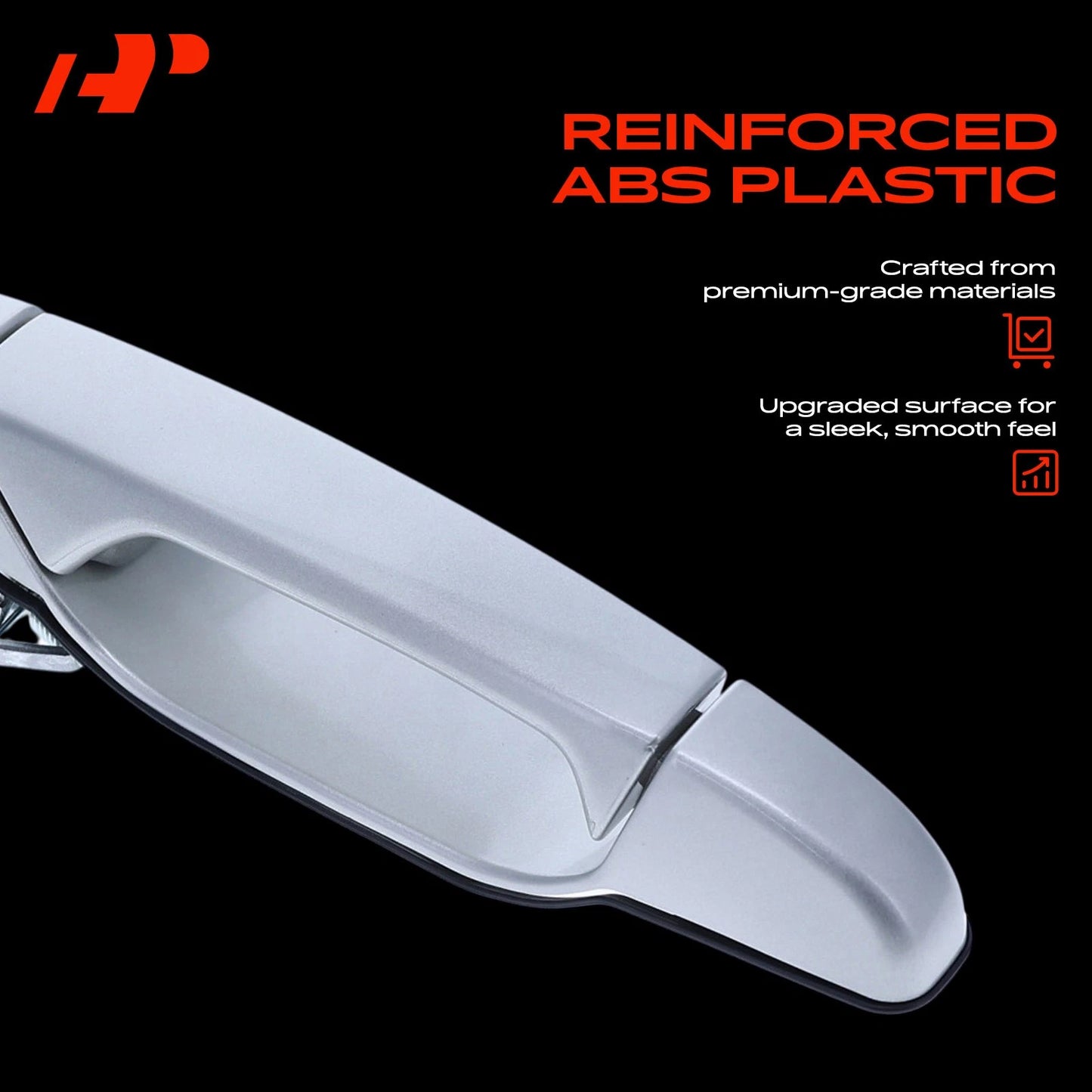 2X Rear Painted Door Handle for Chevy Silverado (WA926L)
