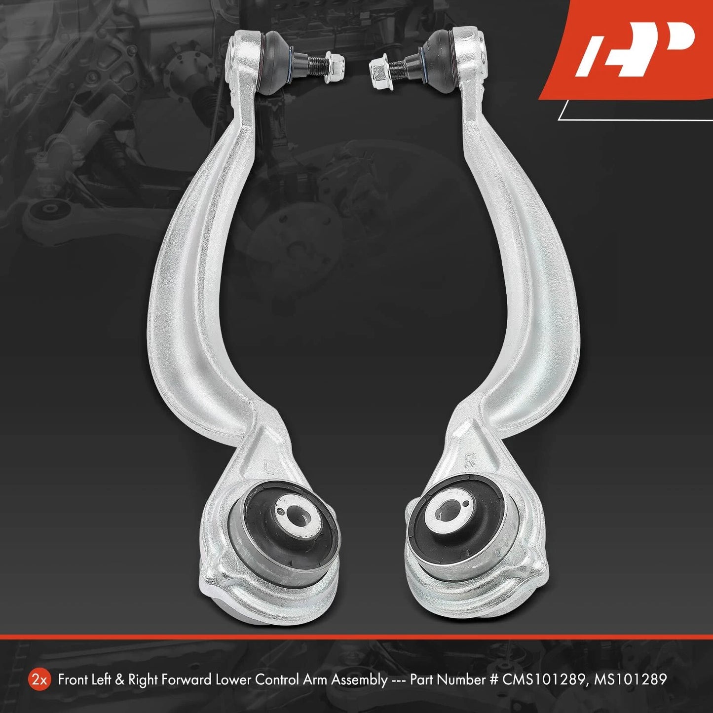 2X Front Lower Control Arm Ball Joint for Mercedes-Benz S350 (2006–2006)