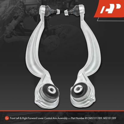 2X Front Lower Control Arm Ball Joint for Mercedes-Benz S350 (2006–2006)
