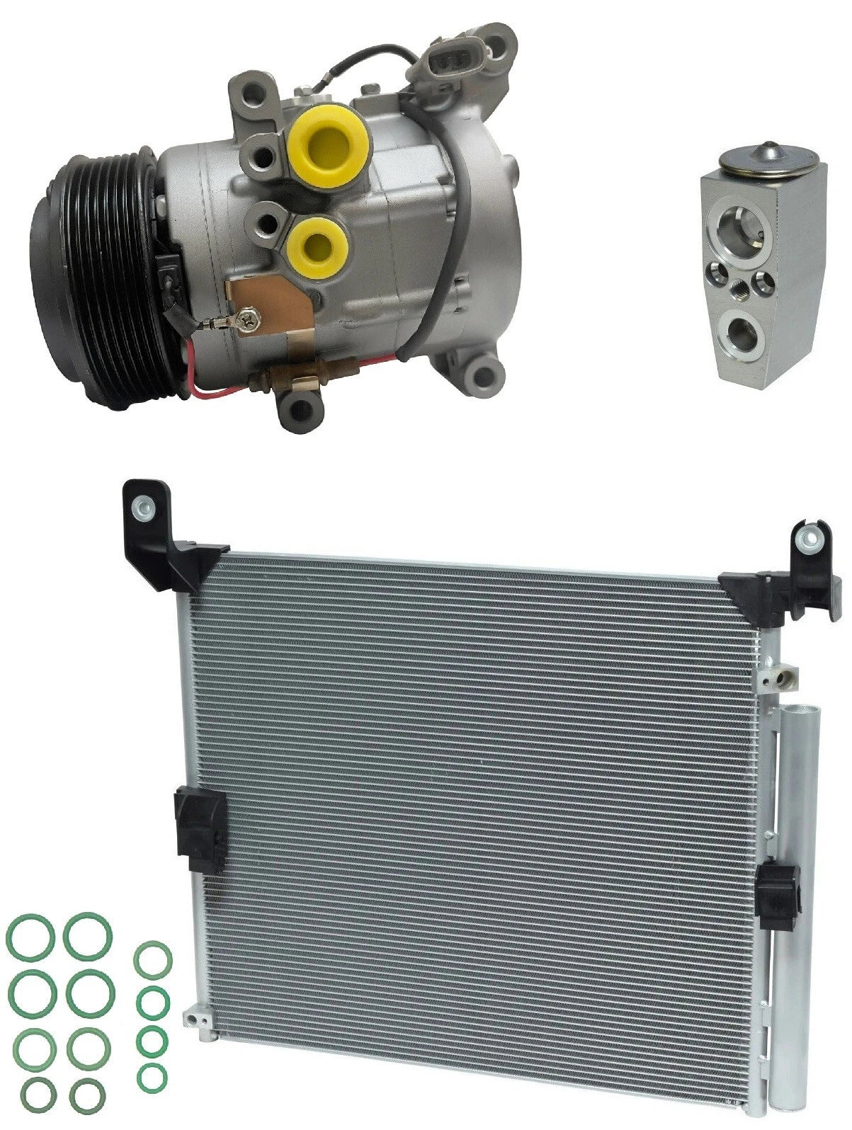 AC Compressor Kit With Condenser for Toyota Tacoma 2.7L (2016–2023)