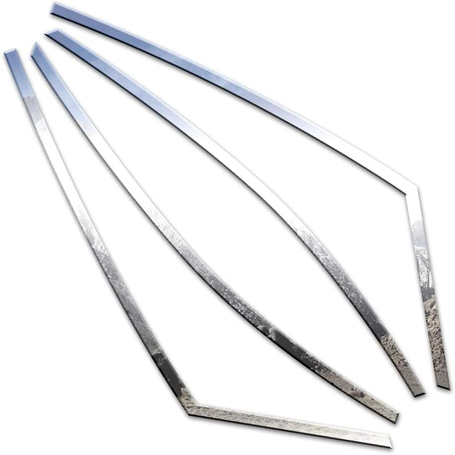 Luxury FX Chrome Upper Window without Posts for Toyota Prius (2004–2009)