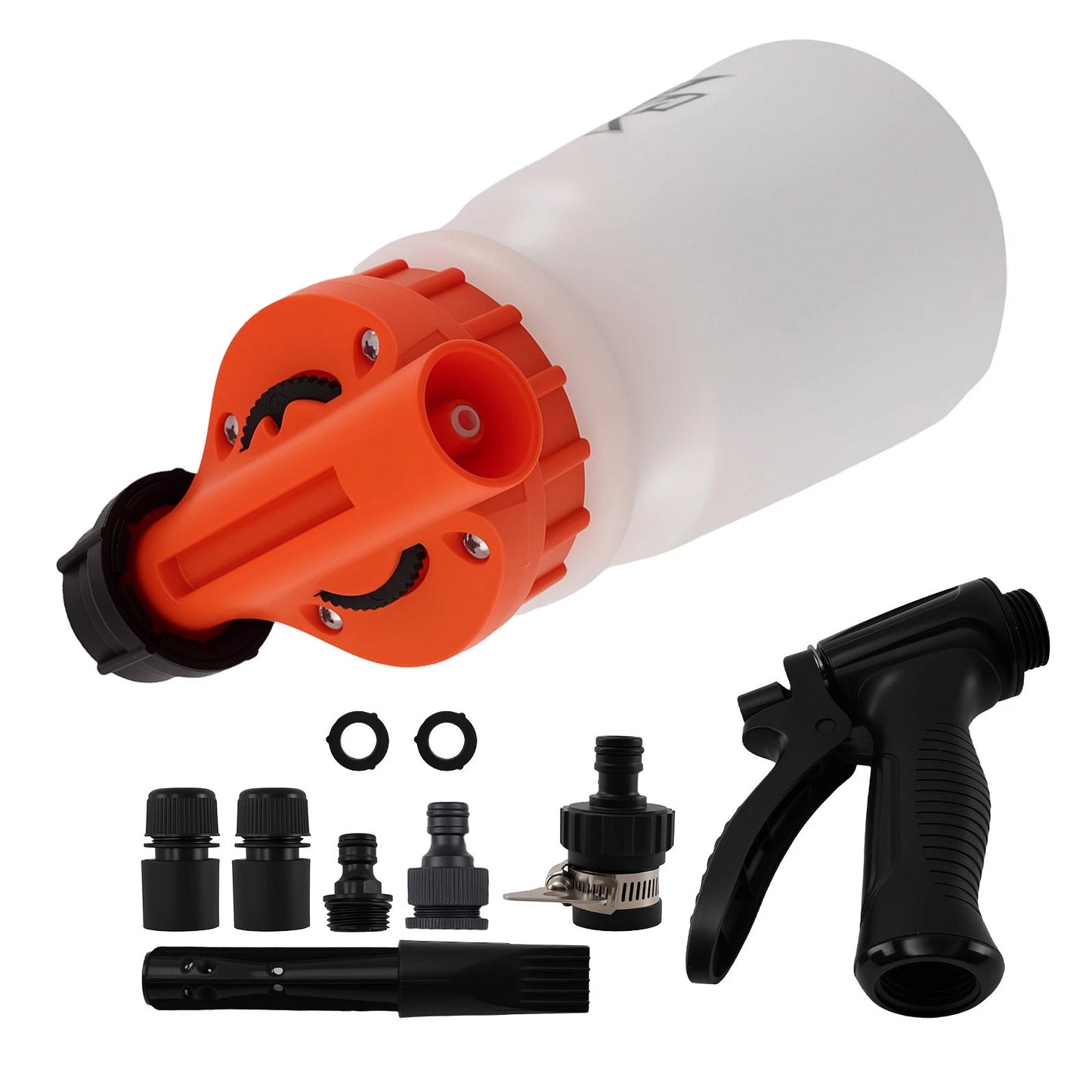 Foam Cannon Car Wash Kit for Most Garden Hose 3/4" Thread (2010–2024)