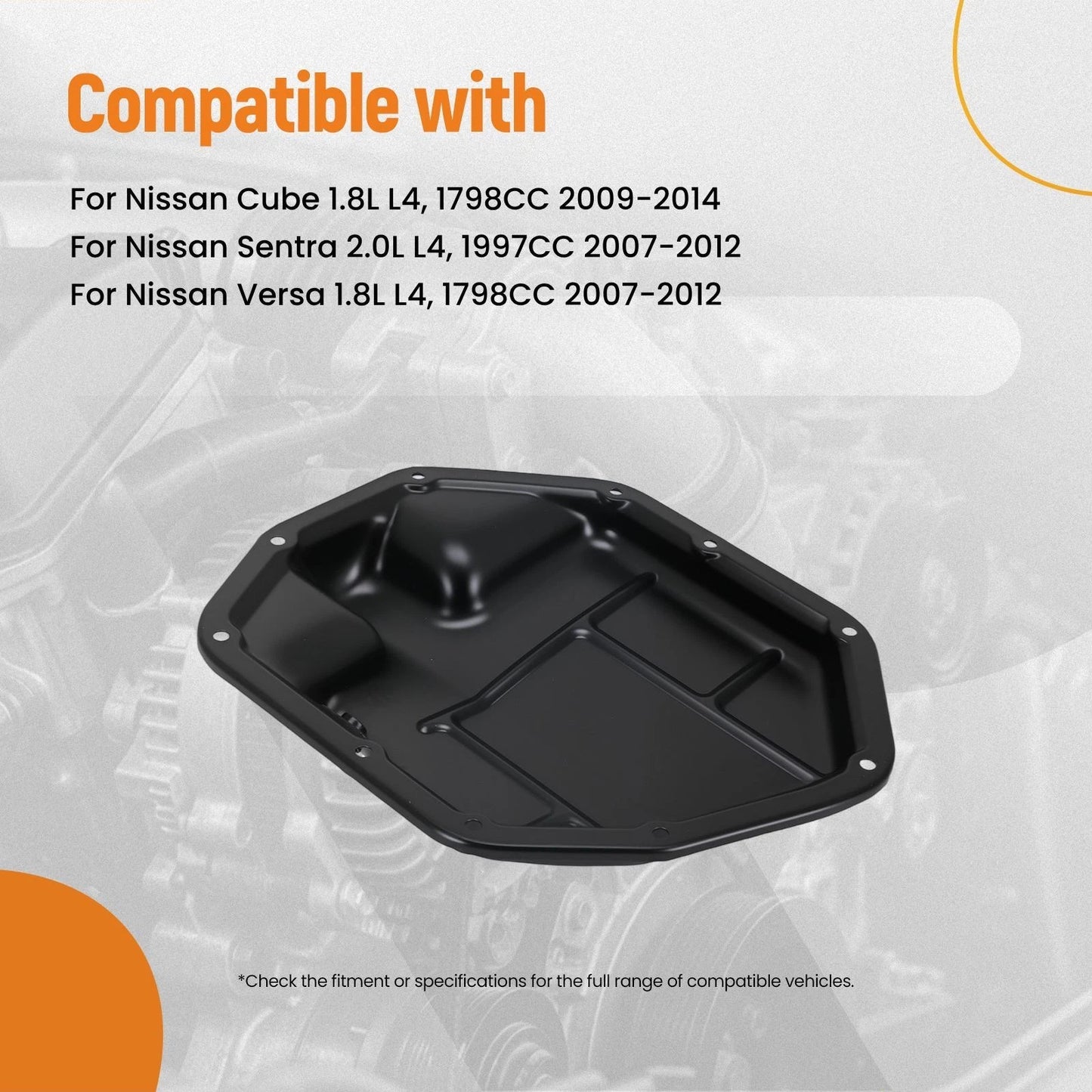 Engine Oil Collection Tank for Nissan Cube Versa (2007–2014)