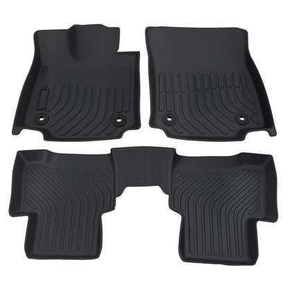 All-Weather TPE Carpet Floor Mats for Lexus NX (2022–2025) Black