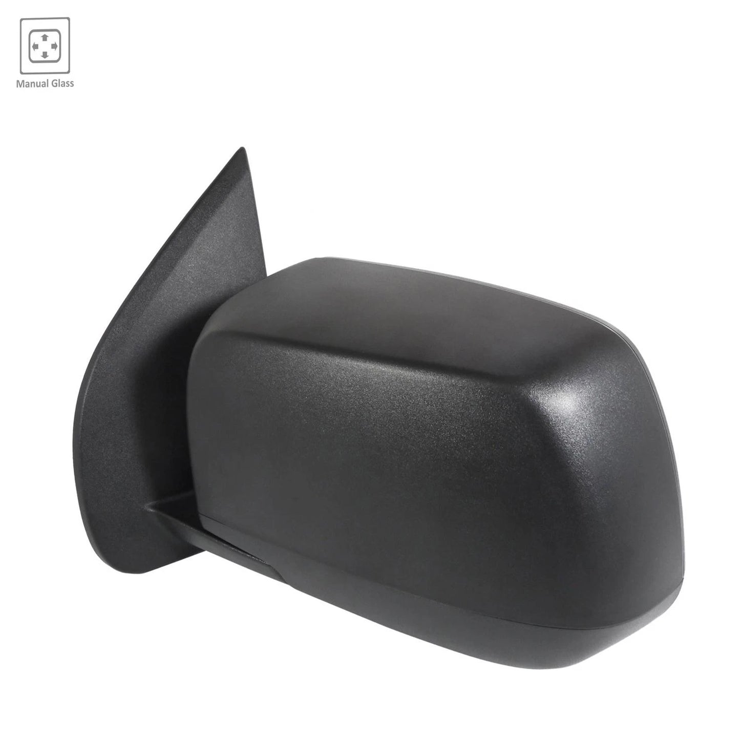 Driver Side Manual Door Mirror Replacement Textured for Kia Soul (2014–2019)
