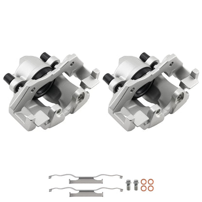 Front Left Right Brake Calipers Pair with Bracket for Mercury Mariner (2007–2009)