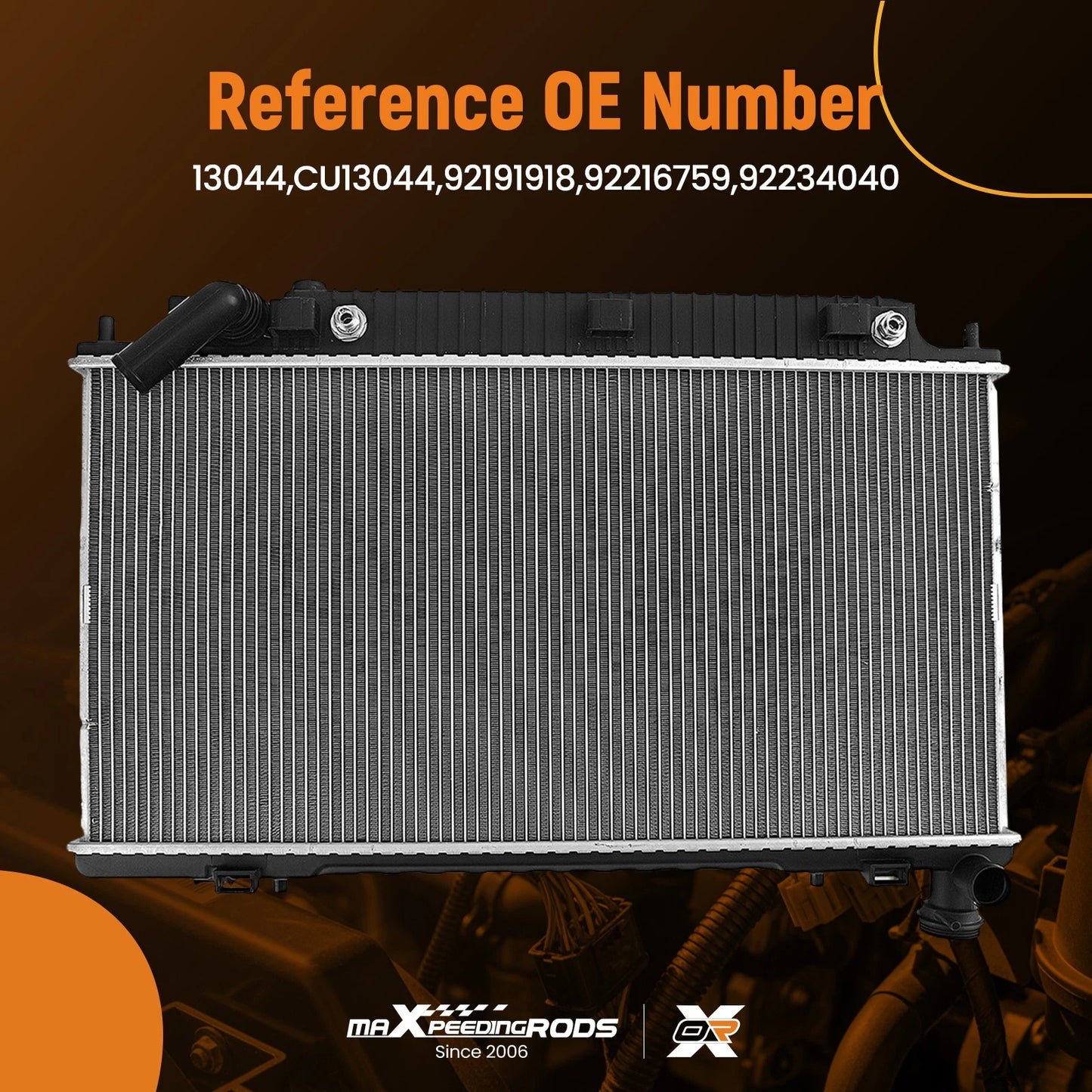 Cooling System Radiator for Chevrolet Caprice G8 (2008–2011)