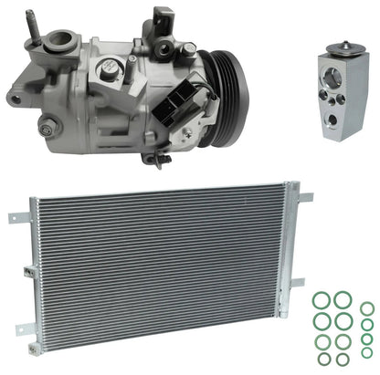 AC Compressor Kit with Condenser for Ford F-150 3.5L (2020–2020)