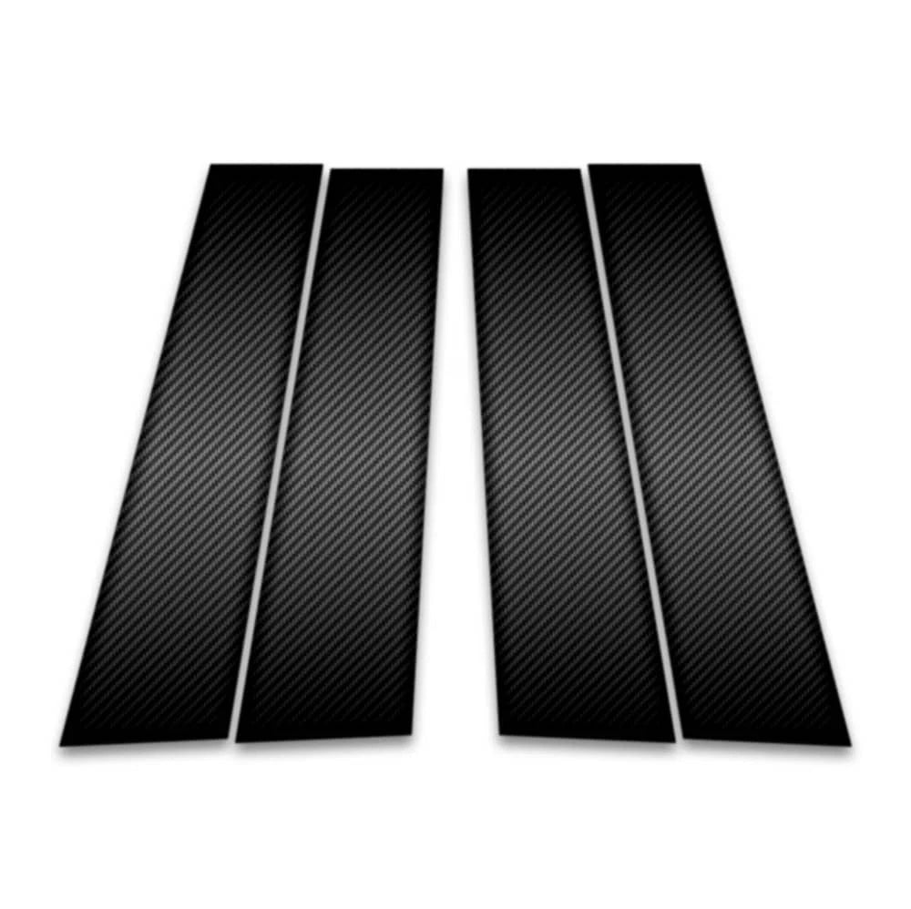 4pc Carbon Fiber Pillar Post Covers for 2019-2023 Chevrolet Blazer