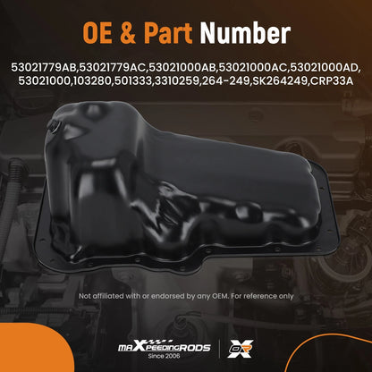 Engine Oil Pan Replacement for Dodge Dakota V6 (2004–2005)