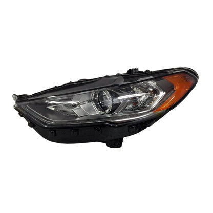 Replacement Driver Side Halogen Headlight Assembly w/LED Signature Strip