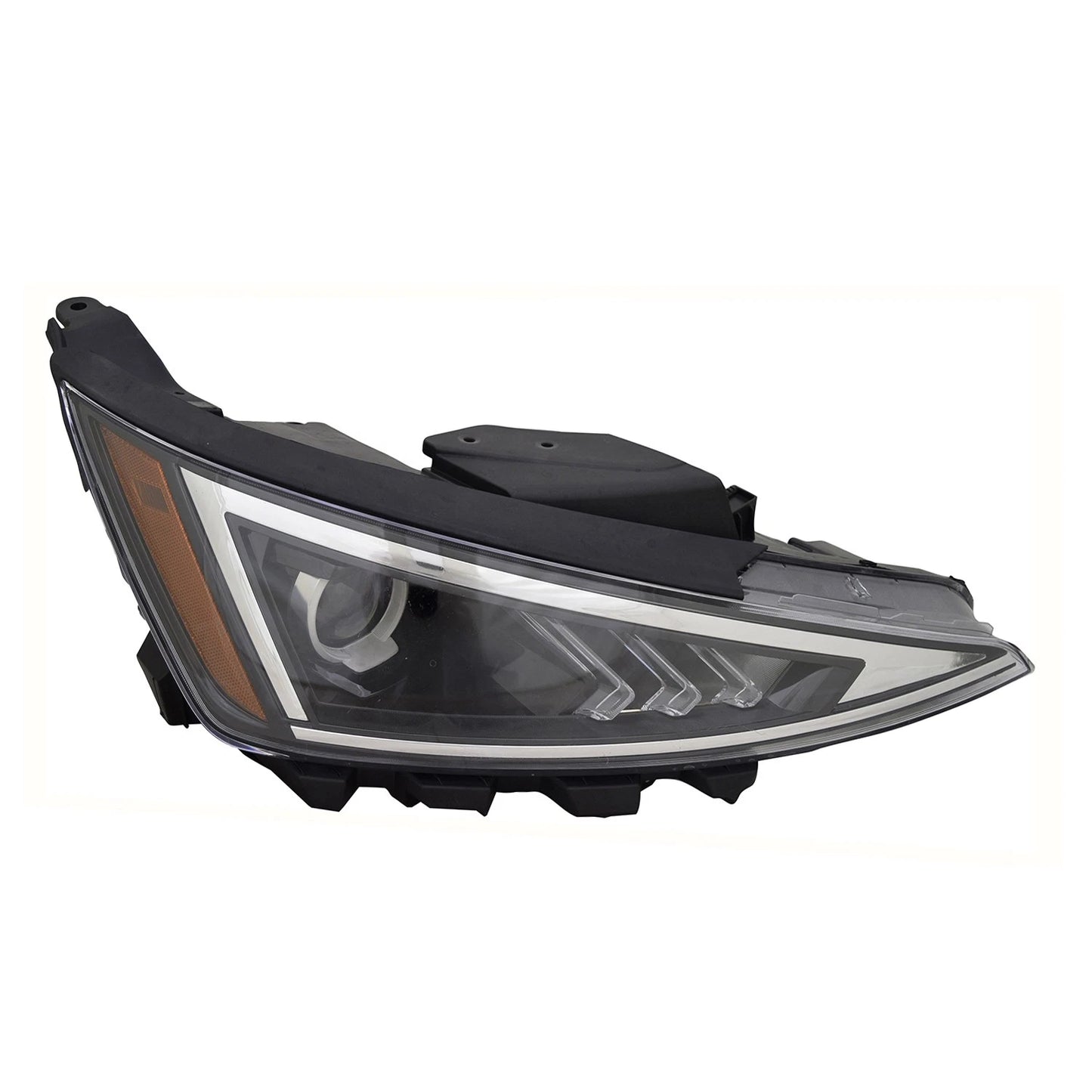 Halogen Headlight Assembly for Hyundai Elantra (2017–2019)