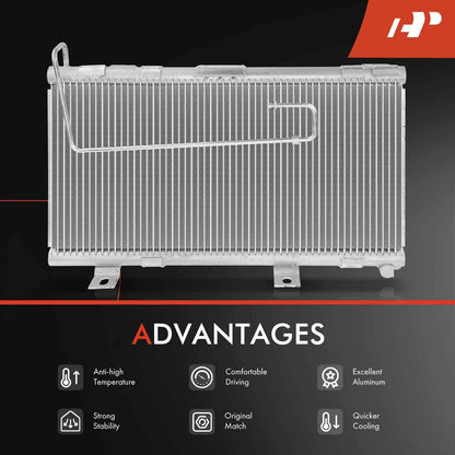 A/C Condenser with Bracket for Chevy GMC T6500 T7500 T8500 (2004–2009)