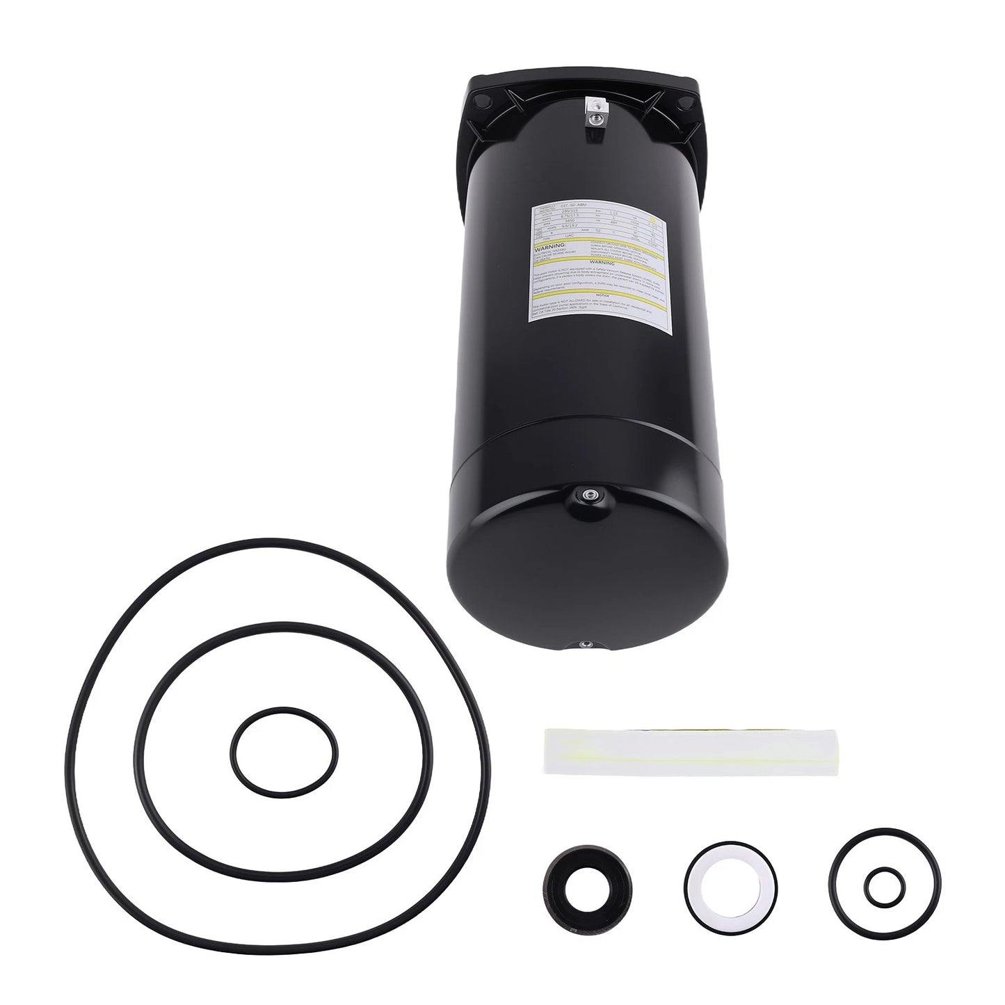 1.5HP Pool Motor for ASQ165 EUSQ1152 115/230V 48Y Frame 1-Speed Threaded (2015–2025)