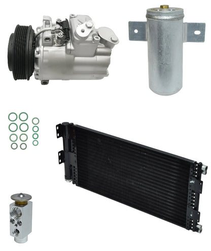 AC Compressor Kit with Condenser Replacement for Freelander 2.5L (2003–2006)