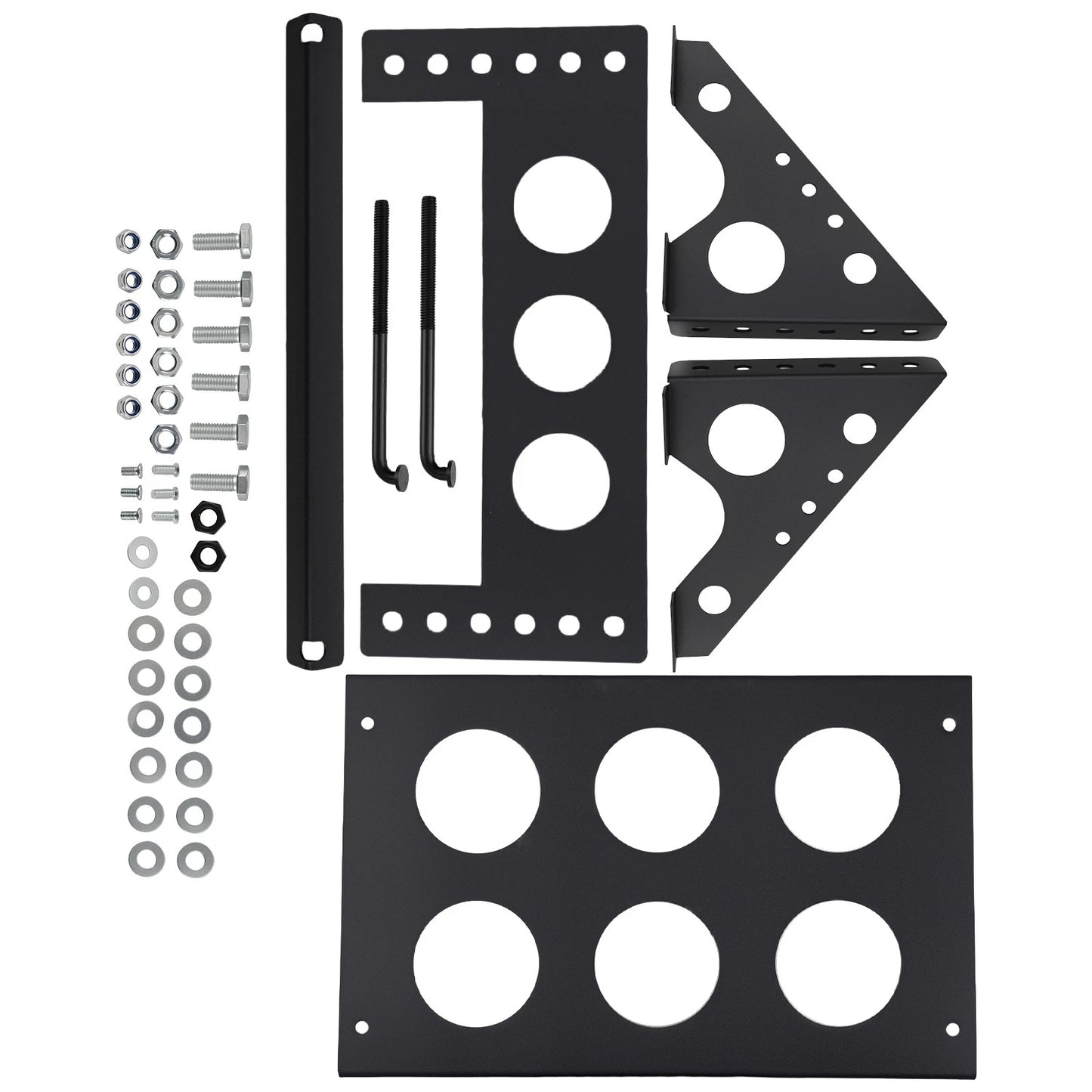 Battery Mounting Box for Steel Bolt-in Fits Up to 10.63"×7.06"×7.5"