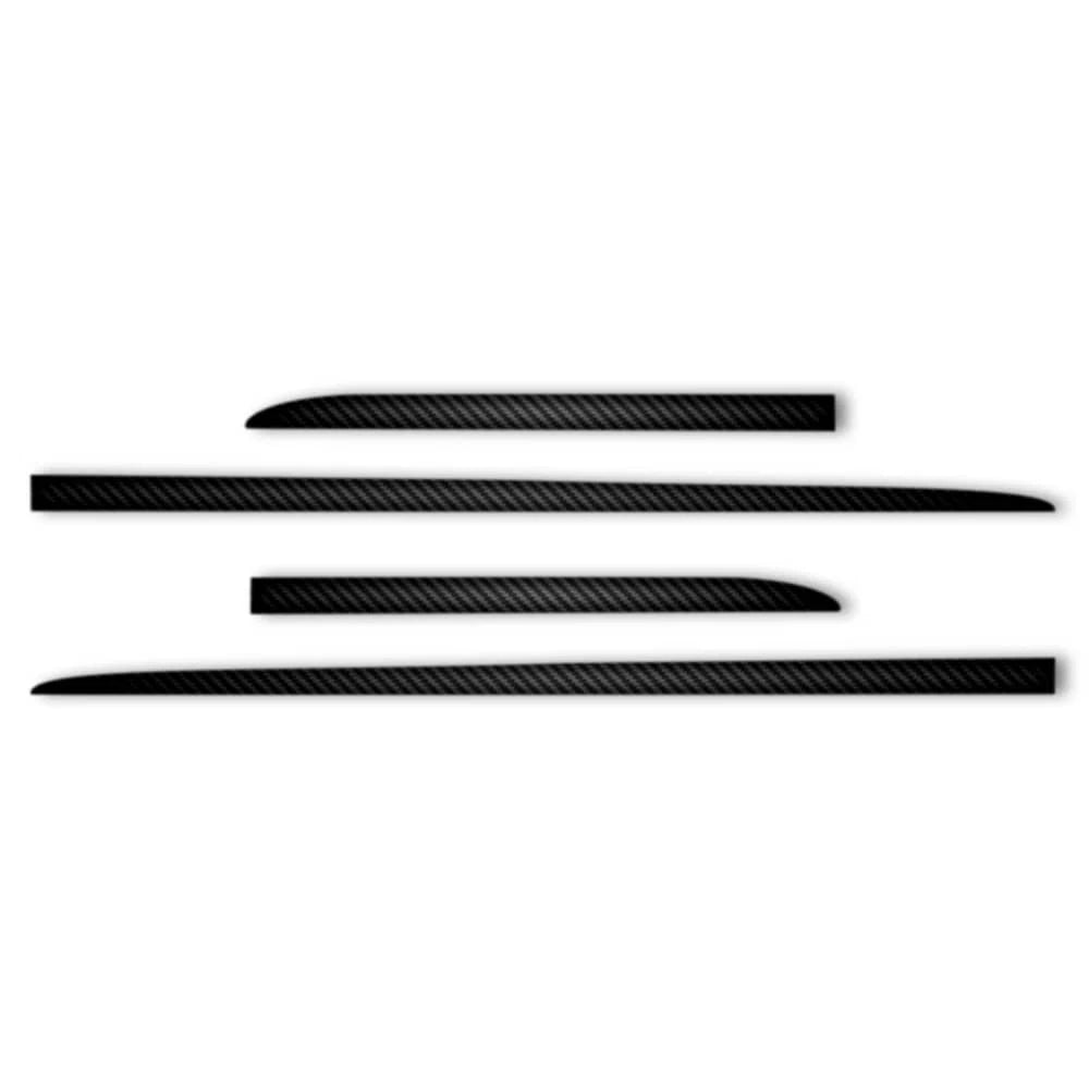 4pc Carbon Fiber 1 1/2" Accent Trim for 2016-2023 Honda HR-V - SRC1431