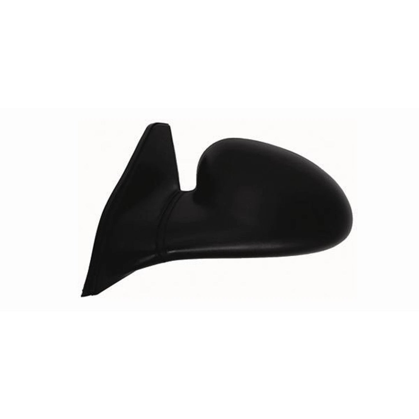 Replacement Black Textured Driver Side Manual Door Mirror (See Compatible Chart)
