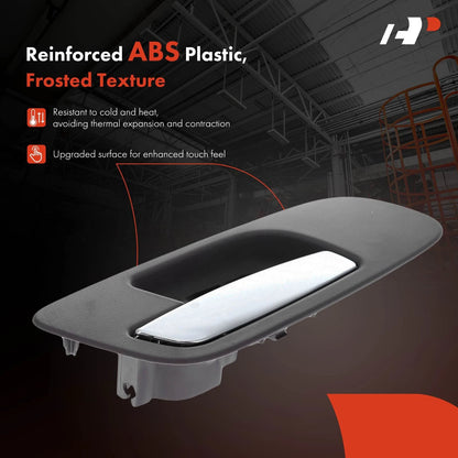 2X Front Plastic Interior Door Handle for Chevrolet Silverado 1500 (2019–2023)