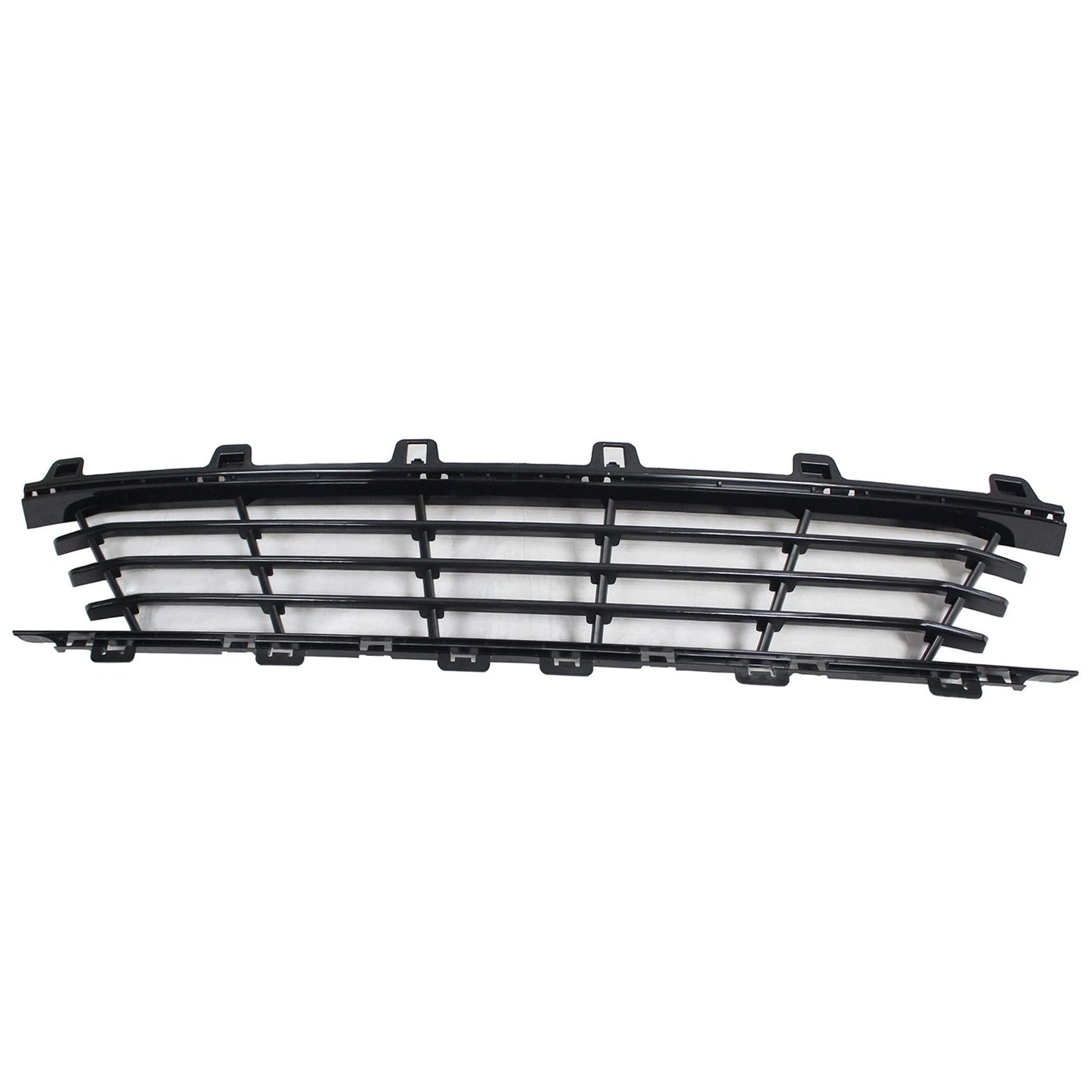 Front Bumper Cover Grille Replacement for Black Poly ASA (2011–2022)