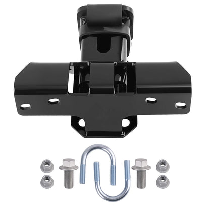 Black Trailer Hitch Mount for Kawasaki Brute Force 650 750 4x4i (2005–2024) 2"