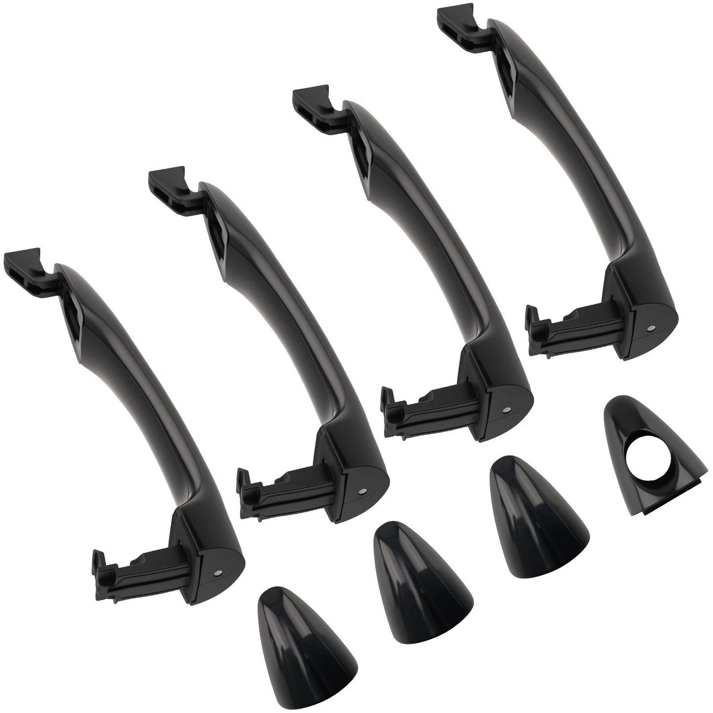 Door Handle for Kia Forte Cerato (2014–2018) Black Front Rear