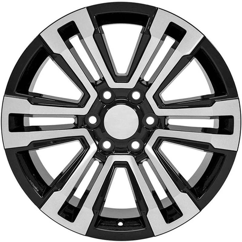 20 Inch Machined Black Wheel Replacement for 1992–1994 Chevy Blazer