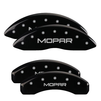 Caliper Covers Set of 4 Engraved for 2022-2024 Jeep Wagoneer L Black