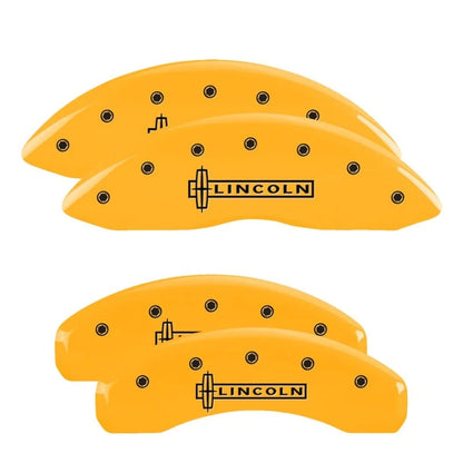 Caliper Covers Set of 4 Engraved Lincoln for Lincoln Navigator (2018–2024)