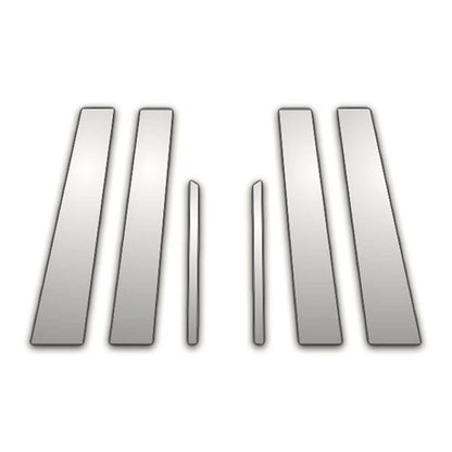 6Pc Chrome Pillar Post Covers for Chevrolet Equinox (2005–2009)