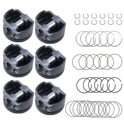Cylinder Piston Ring Set for BMW E46 E60 325i 525i (1997–2010)