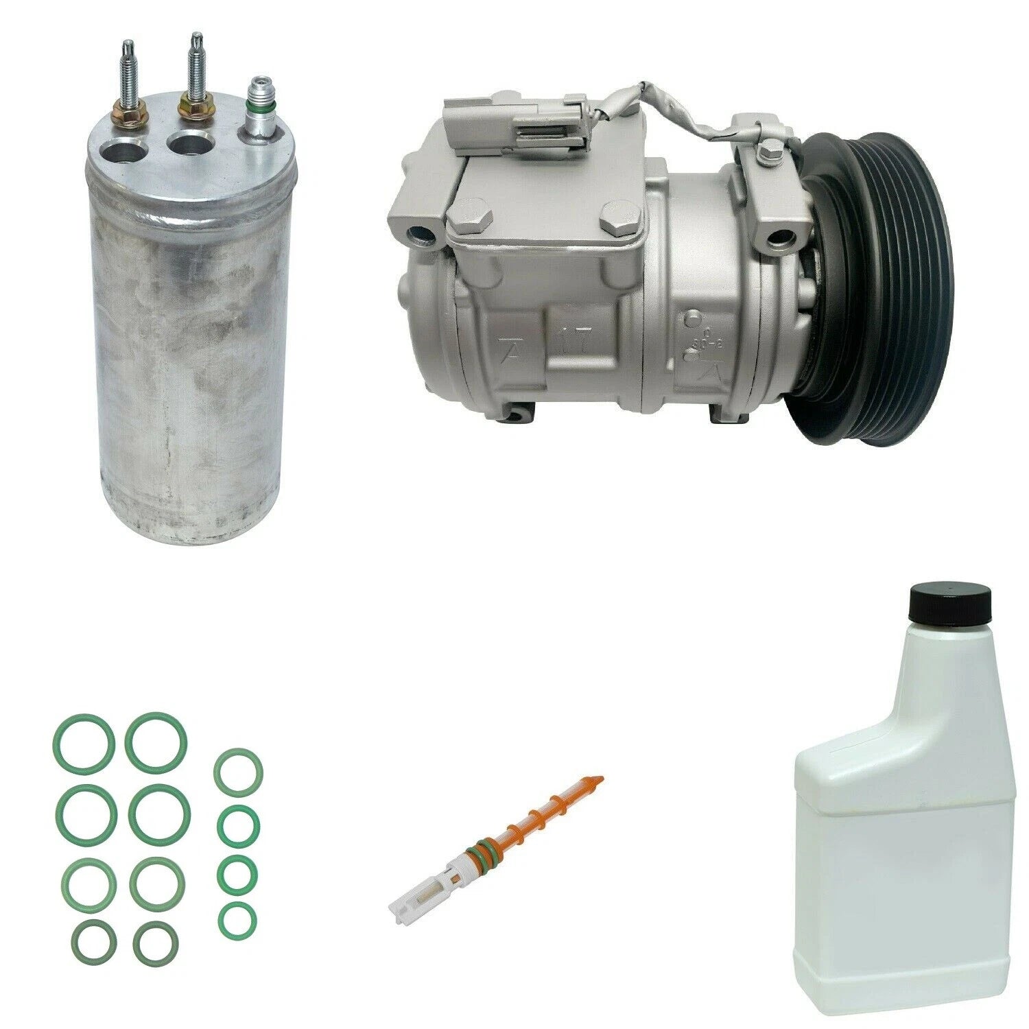 A C Compressor Kit Replacement for Jeep Wrangler 2.5L (2000–2002)