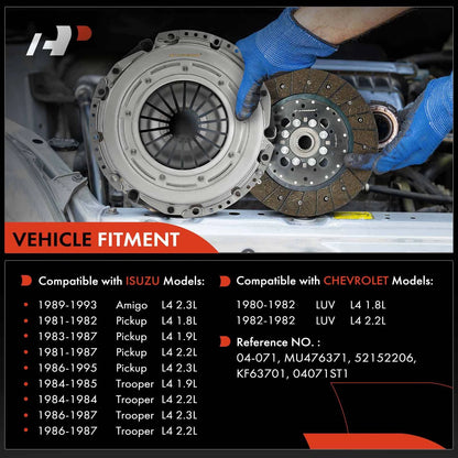 Clutch Kit for Chevy LUV Isuzu Pickup (1980–1982)