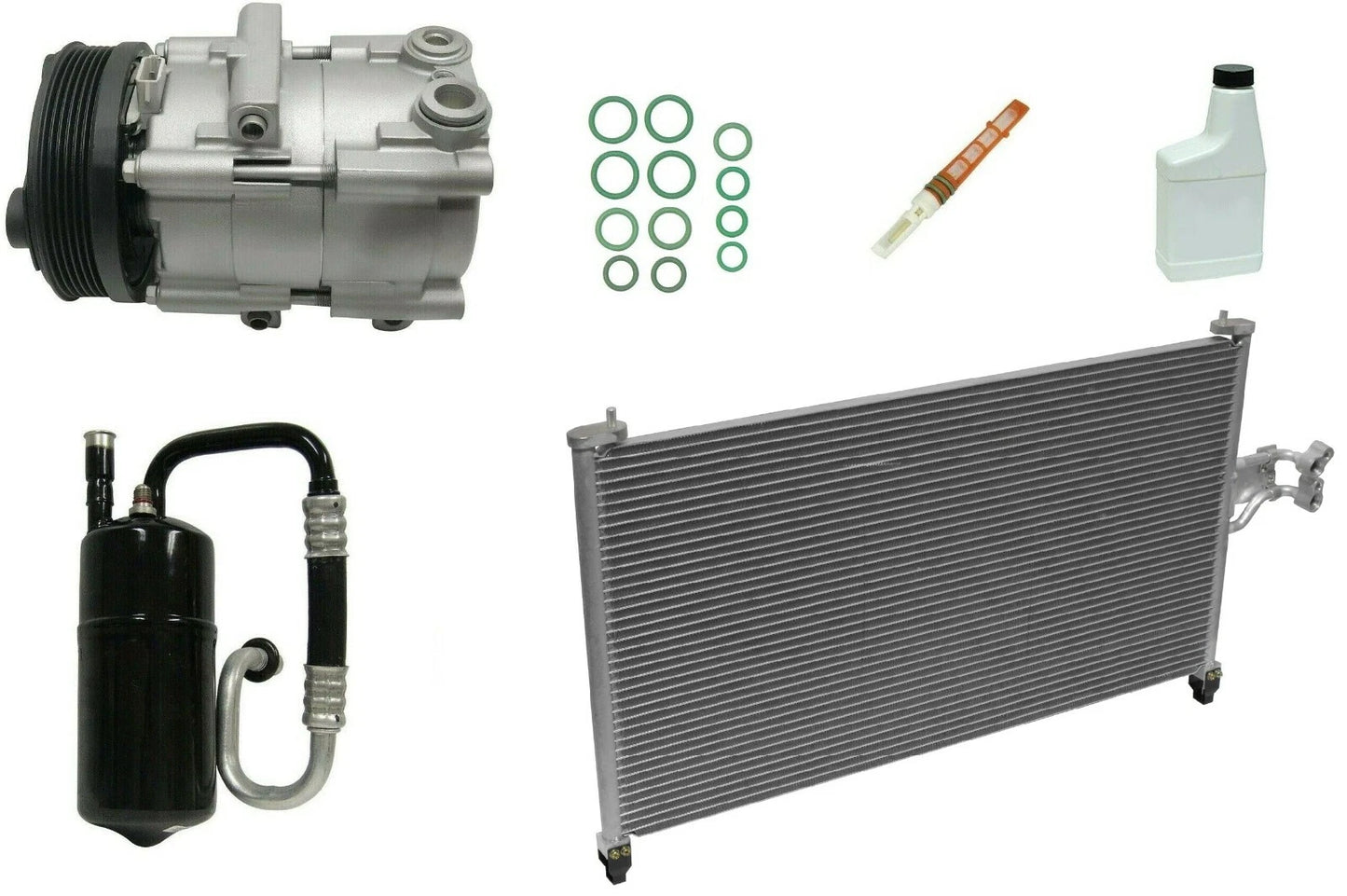 AC Compressor Kit with Condenser for Toyota Aurion (2012–2017)