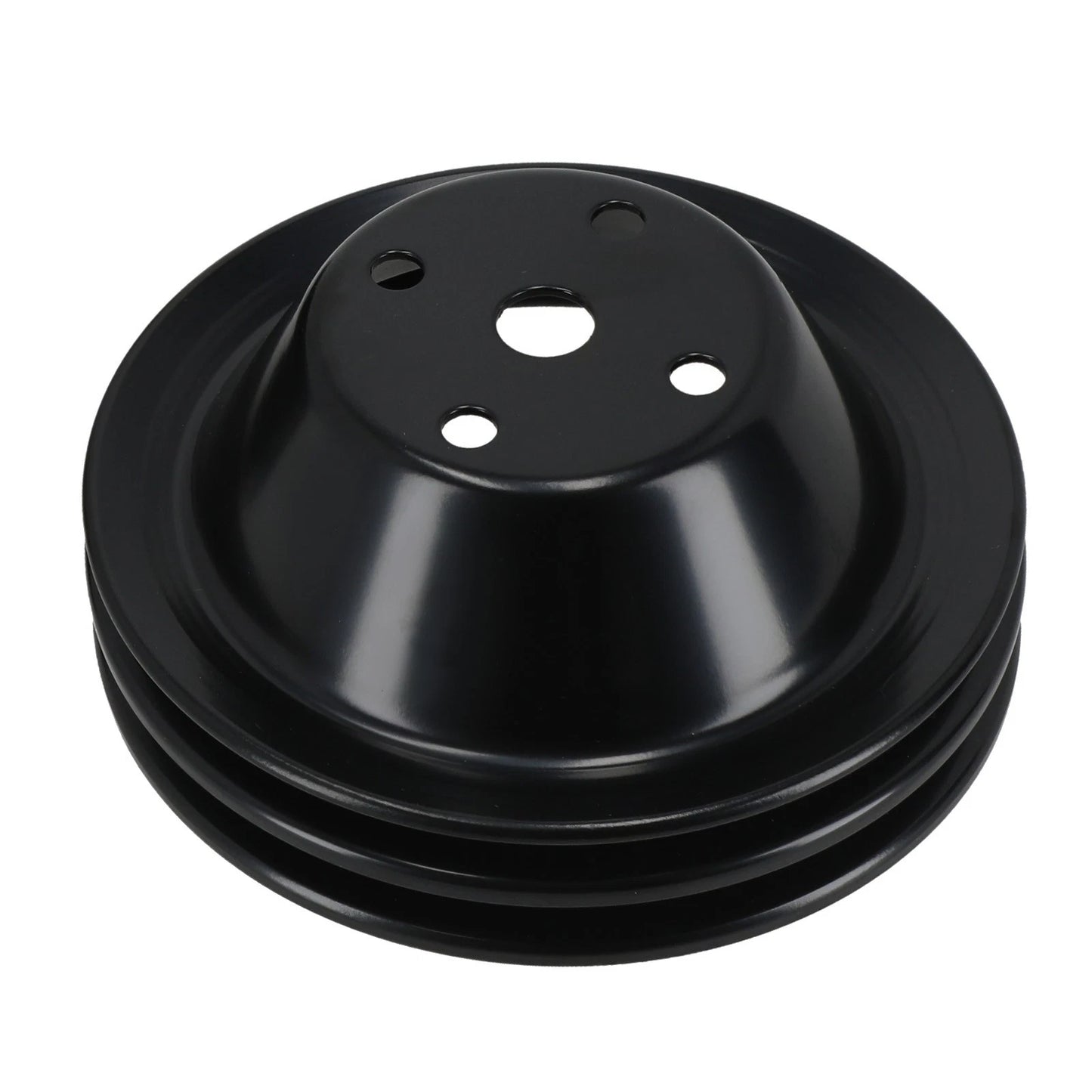 2X Dual/Triple Groove Pulley Kit for Chevy 262–400 Small Block V8 (1969–1978)
