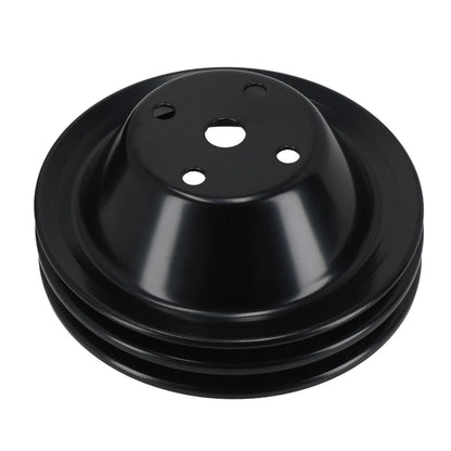 2X Dual/Triple Groove Pulley Kit for Chevy 262–400 Small Block V8 (1969–1978)