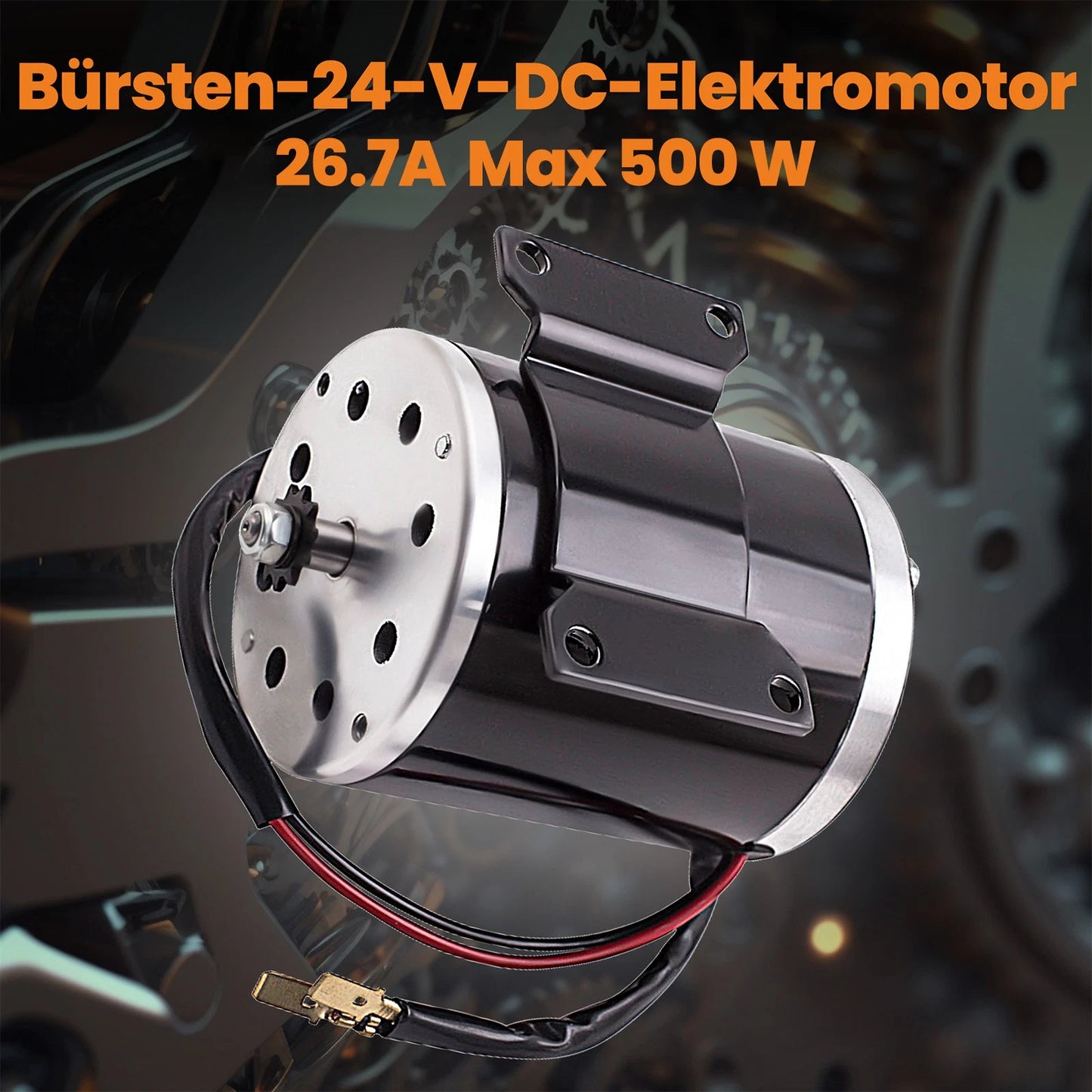 500W 24V DC Electric Motor for Scooter Go-Kart Minibike DIY (MY ZY 1020, 2010–2019)