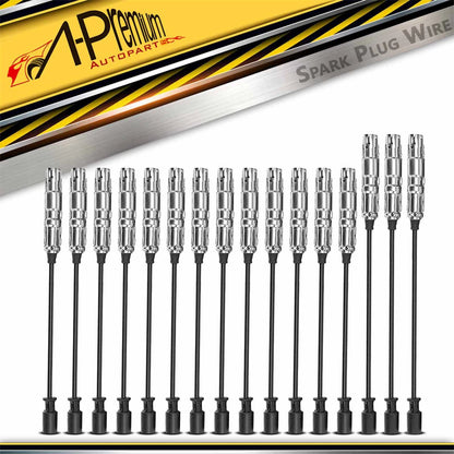 16x Spark Plug Wire Set for Mercedes-Benz C-Class (1998–2000)