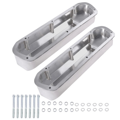 Aluminum Valve Covers for Ford 260 289 302 V8 (1962–1985) Fabricated Tall